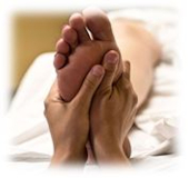 Fuß Reflexzonen Massage